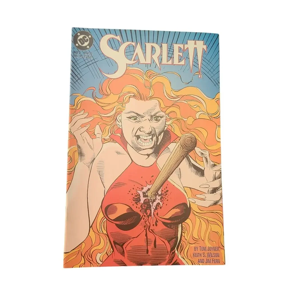 DC NO. 3 MAR 93 SCARLETT COMIC BOOK
